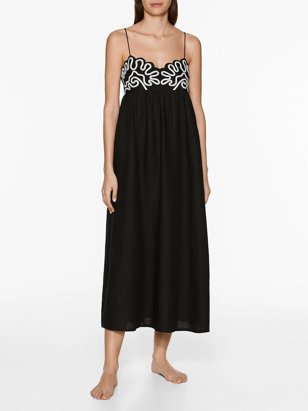 Velmira Maxikleid – Stilvoll durch den Sommer schweben! ☀️ - Livezo