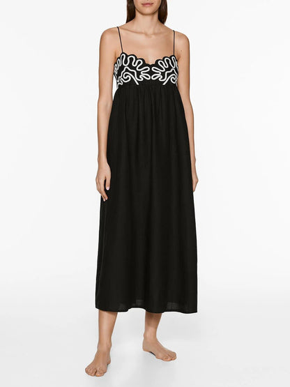 Velmira Maxikleid – Stilvoll durch den Sommer schweben! ☀️ - Livezo