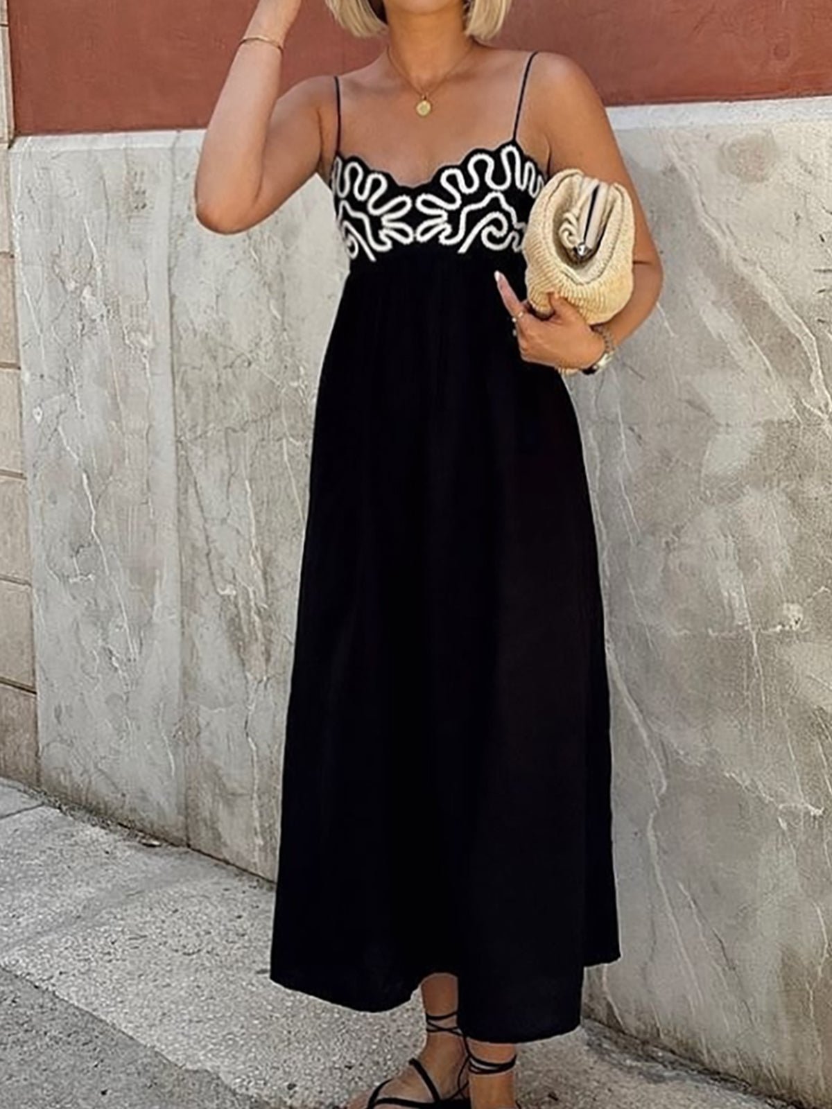 Velmira Maxikleid – Stilvoll durch den Sommer schweben! ☀️ - Livezo