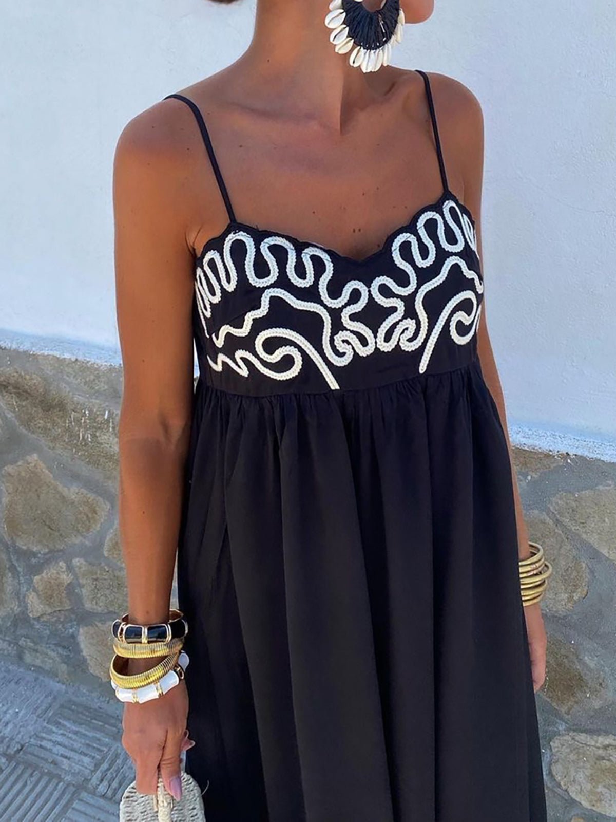 Velmira Maxikleid – Stilvoll durch den Sommer schweben! ☀️ - Livezo