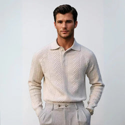 Vento Stylish Knitted Sweater - Wo Komfort auf Eleganz trifft - Livezo