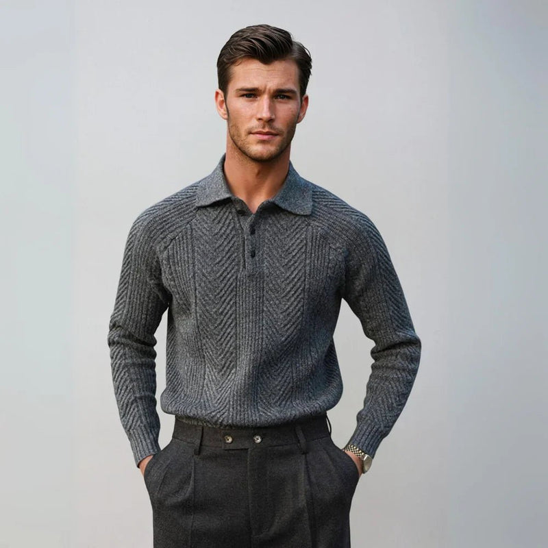 Vento Stylish Knitted Sweater - Wo Komfort auf Eleganz trifft - Livezo