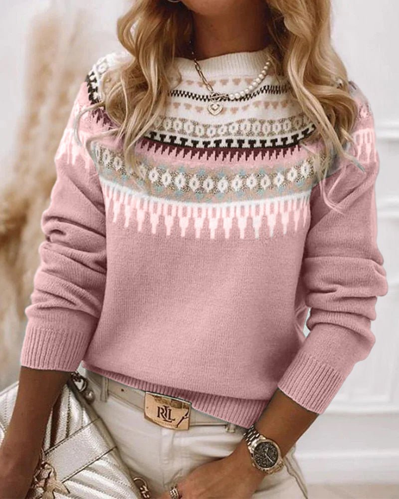 Verena - Lässiger Strickpullover - Livezo