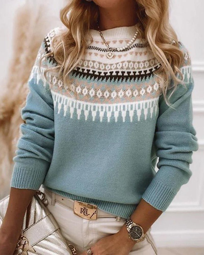 Verena - Lässiger Strickpullover - Livezo