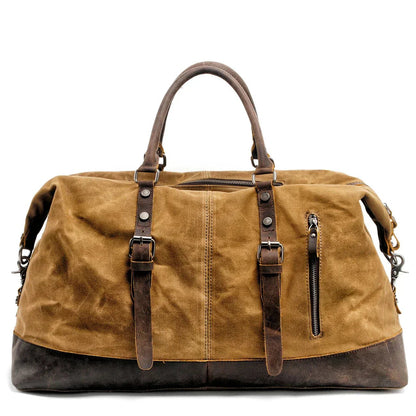 Vintage Leather Weekend Travel Bag - Harren Cole