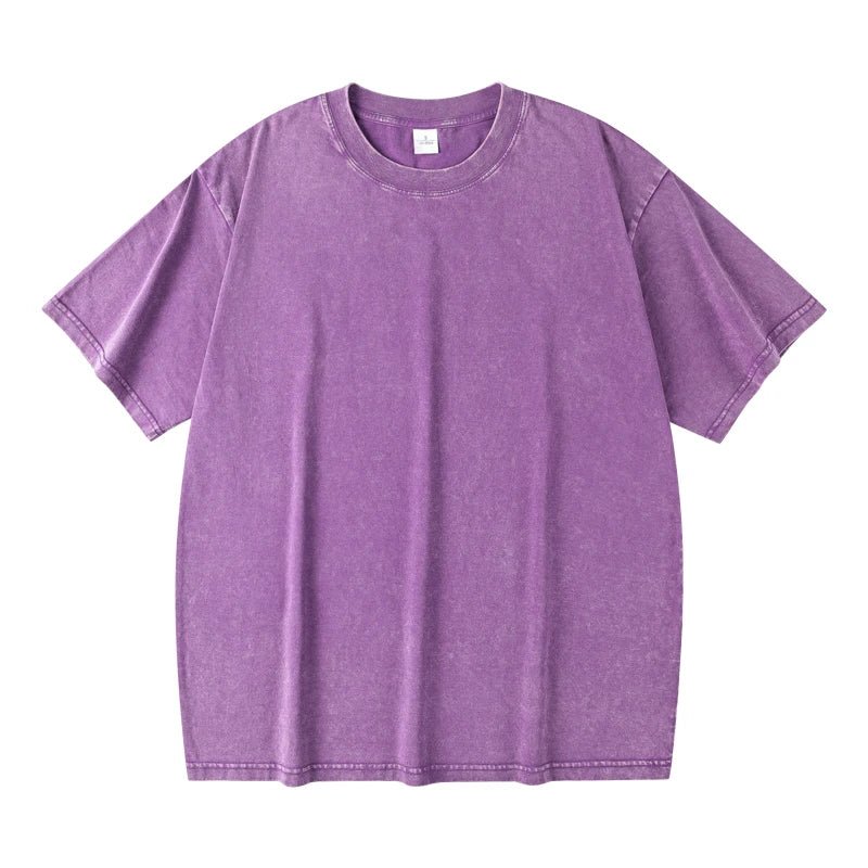 Vintage Washed Casual T-Shirt - Harren Cole
