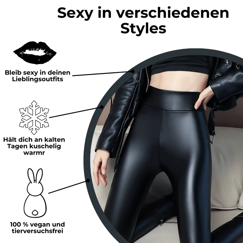 VixenTher Sexy Thermo - Lederleggings - Livezo