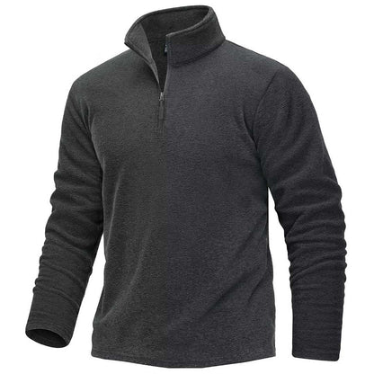 Warm Fleece Pullover Half - Zip Pullover for Men - Harren Cole