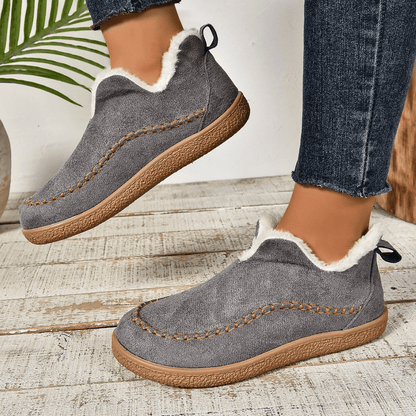 Warme Winterstiefel mit Futter aus Fleece und rutschfesten Sohlen - Livezo
