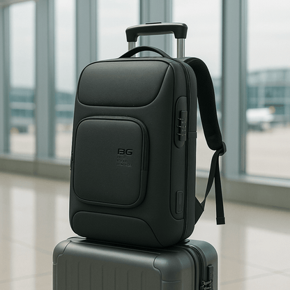 Waterproof Anti - Theft Backpack with USB Charging Port - Harren Cole