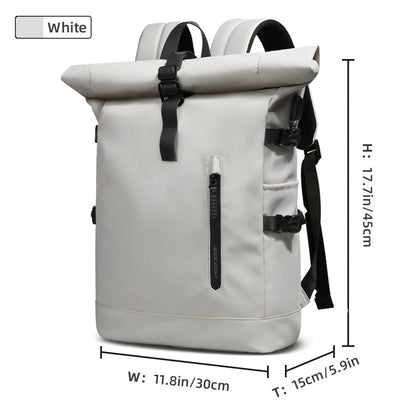 Waterproof Roll - Top Backpack - Harren Cole