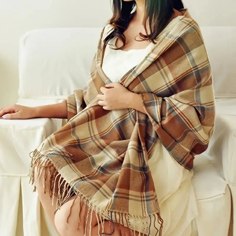 Weicher Kaschmirschal Gemütlich Warm Leichtes Accessoire - Livezo