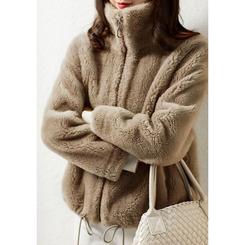Wilhelmine - Damen - Winter - Cardigan mit doppelseitigem Fleece - Livezo