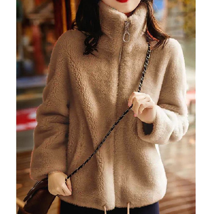 Wilhelmine - Damen - Winter - Cardigan mit doppelseitigem Fleece - Livezo