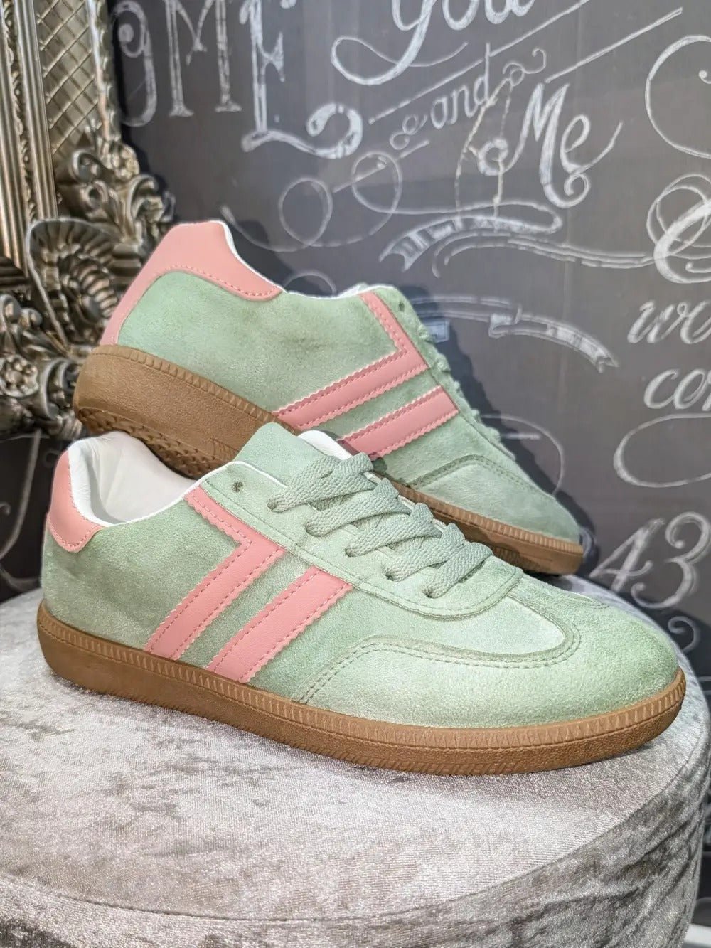 Winona Retro - Sneakern in Mintgrün - Livezo