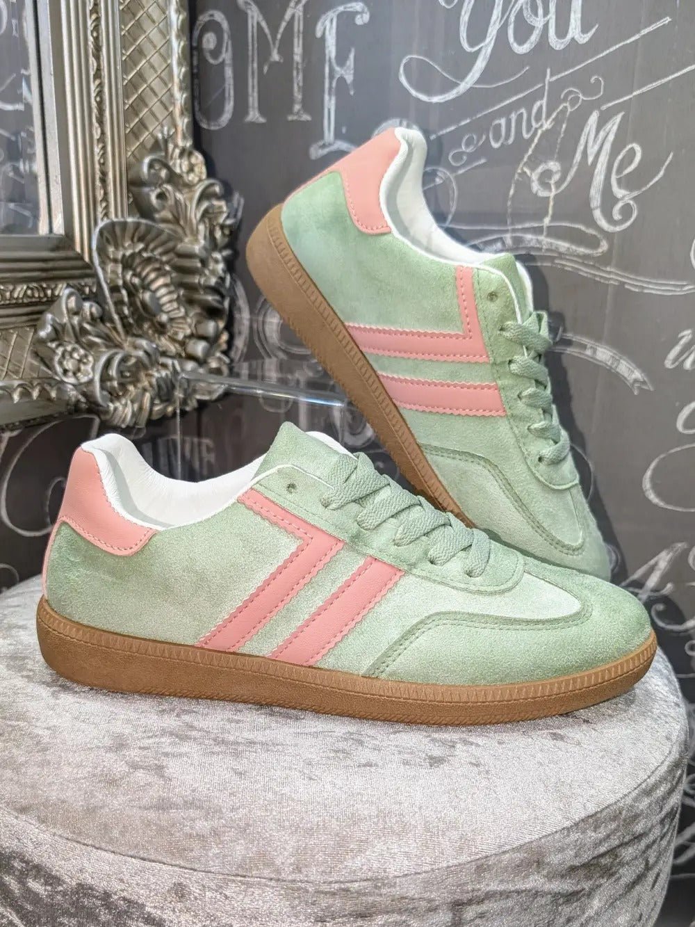Winona Retro - Sneakern in Mintgrün - Livezo