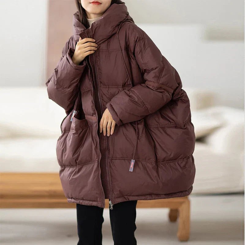 Winona - Übergroße Warme Pufferjacke - Livezo