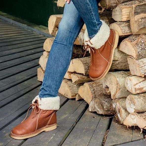 WollyWarm - Wasserdichte Stiefel mit Wollfutter - Livezo