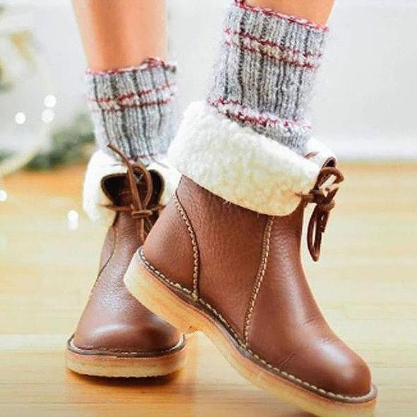 WollyWarm - Wasserdichte Stiefel mit Wollfutter - Livezo