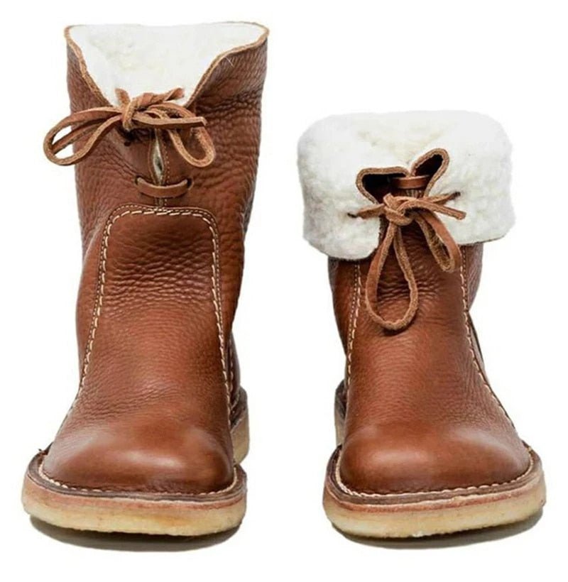 WollyWarm - Wasserdichte Stiefel mit Wollfutter - Livezo