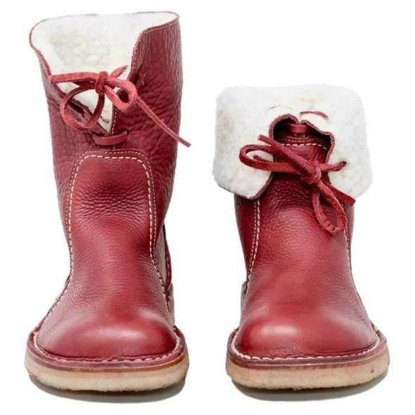 WollyWarm - Wasserdichte Stiefel mit Wollfutter - Livezo