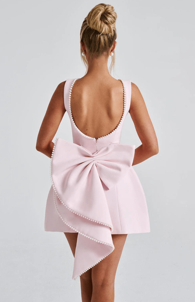 Yareli | Elegantes Schleifen Kleid - Livezo