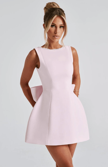 Yareli | Elegantes Schleifen Kleid - Livezo