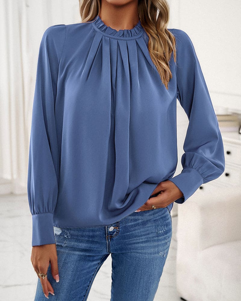 Yolanda - Elegante Bluse mit Rüschen - Livezo