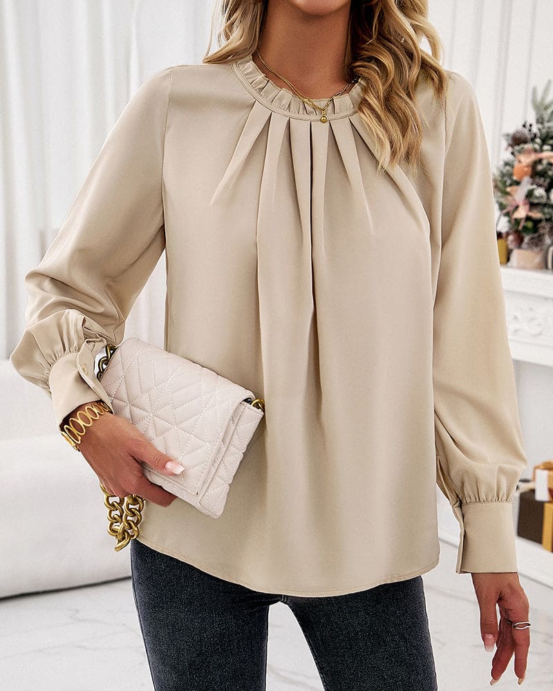 Yolanda - Elegante Bluse mit Rüschen - Livezo