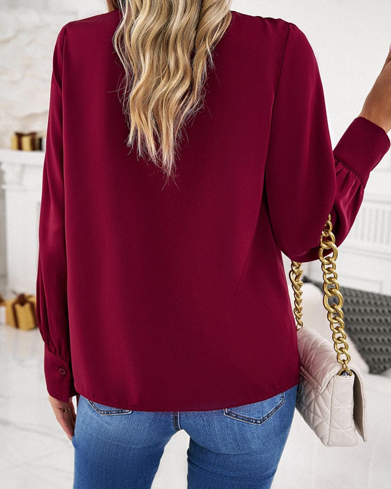 Yolanda - Elegante Bluse mit Rüschen - Livezo