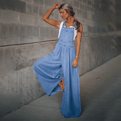 Yvette - Denim - Overall - Livezo