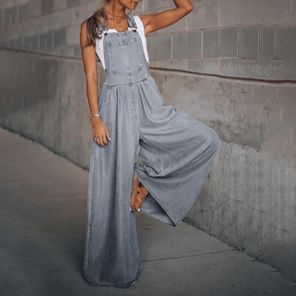 Yvette - Denim - Overall - Livezo