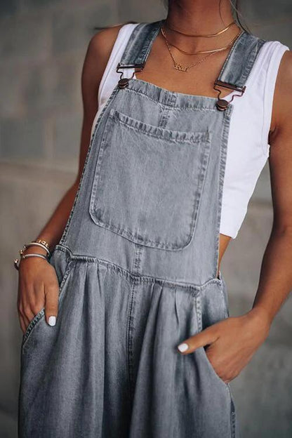 Yvette - Denim - Overall - Livezo