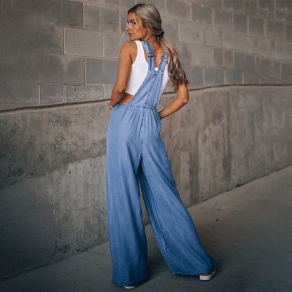 Yvette - Denim - Overall - Livezo
