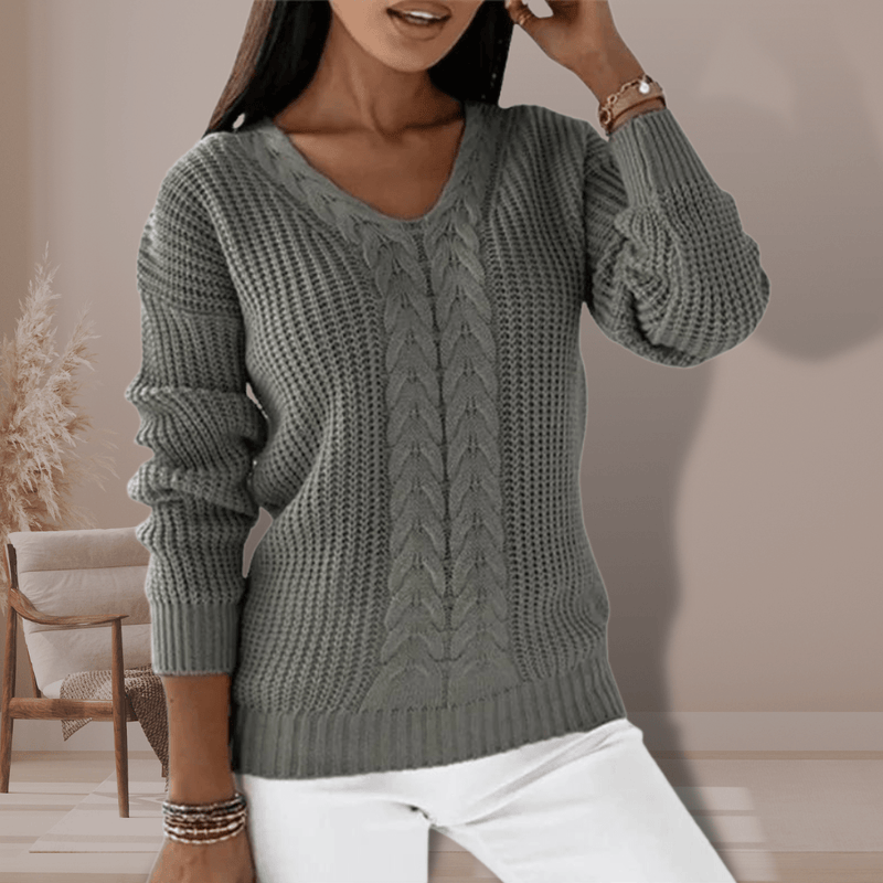 Zina - Warmer Strickpullover - Livezo