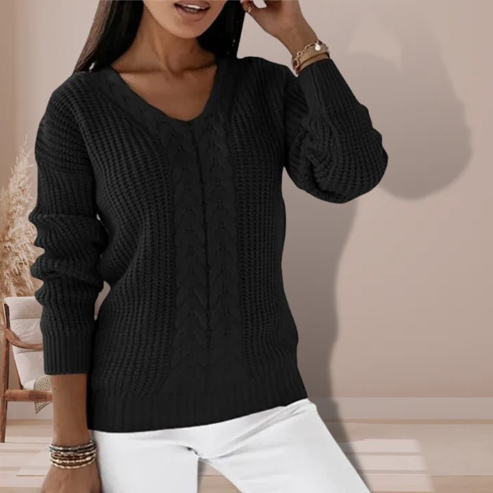 Zina - Warmer Strickpullover - Livezo
