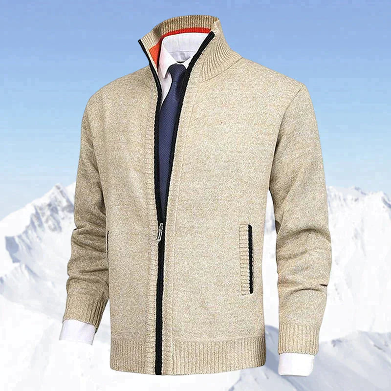 50% RABATT | Mauer - Elegante Strickjacke für Männer