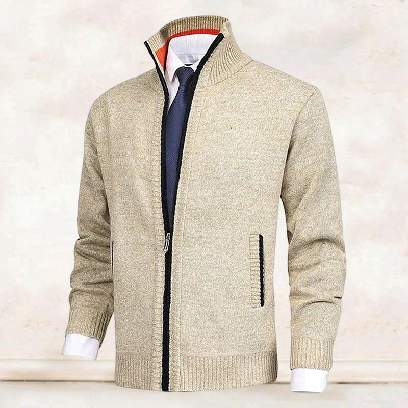 50% RABATT | Mauer - Elegante Strickjacke für Männer