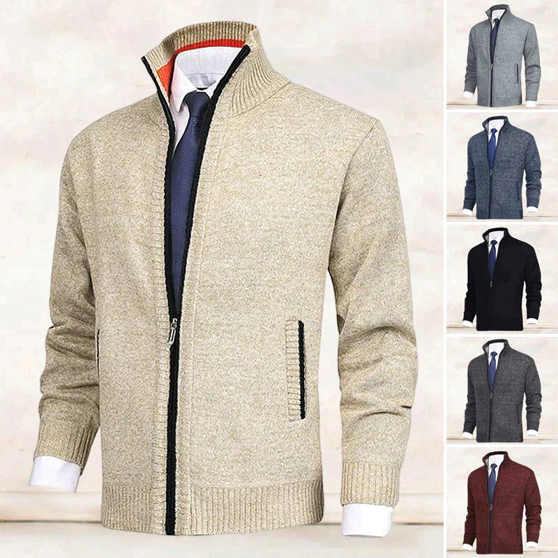 50% RABATT | Mauer - Elegante Strickjacke für Männer