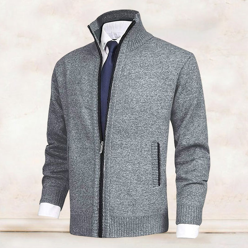 50% RABATT | Mauer - Elegante Strickjacke für Männer