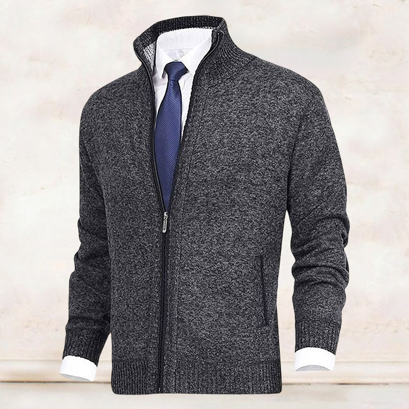 50% RABATT | Mauer - Elegante Strickjacke für Männer