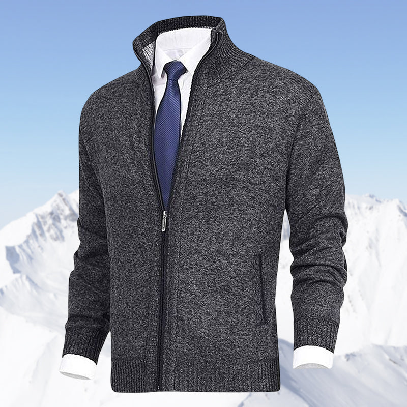 50% RABATT | Mauer - Elegante Strickjacke für Männer