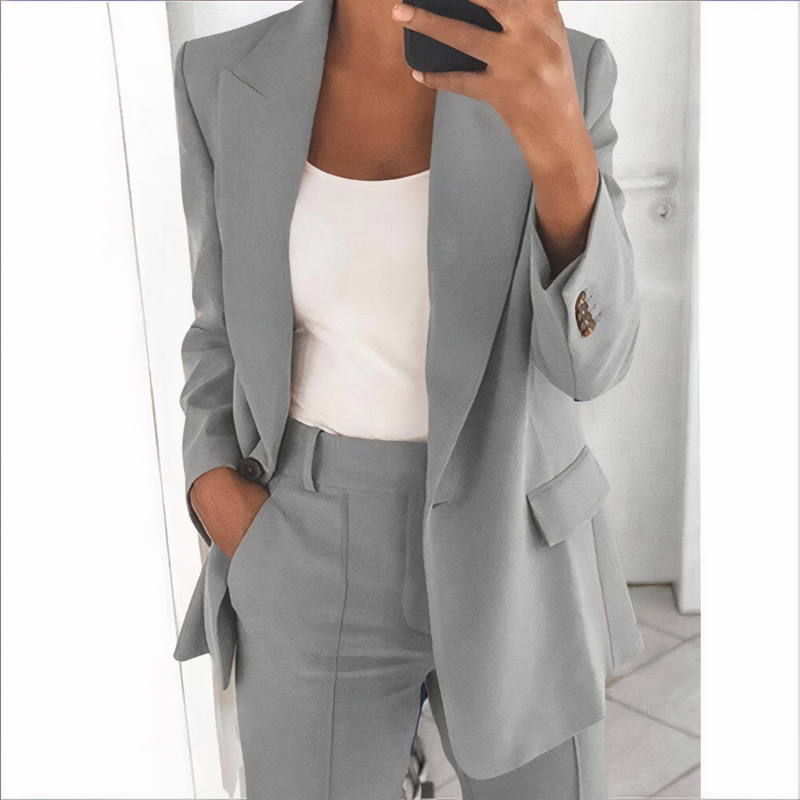 50% RABATT | Sophie - Blazer Set Mit Jacke Und Hose