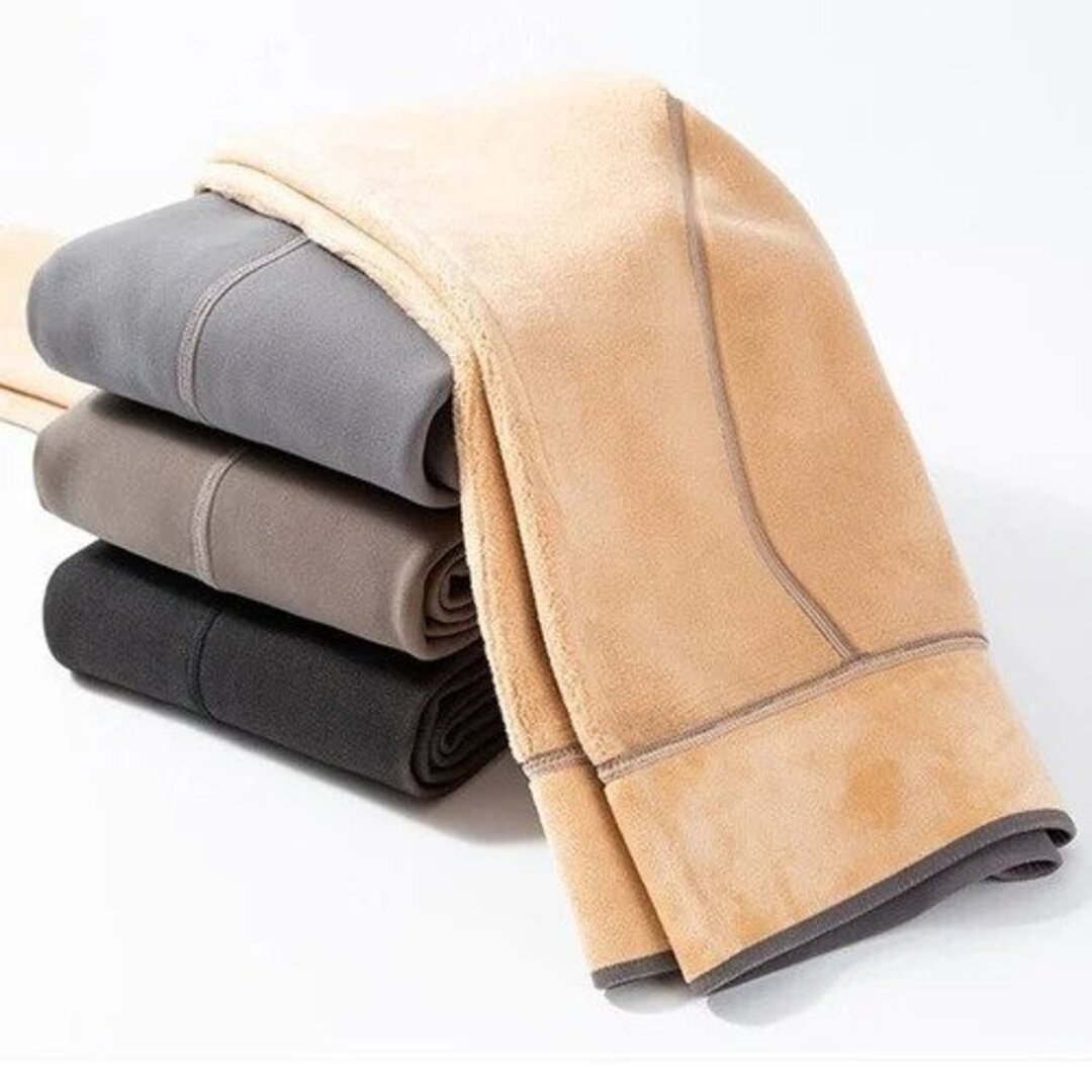 ComfyLeggings | Gefutterte Plüschstrumpfhose - Livezo