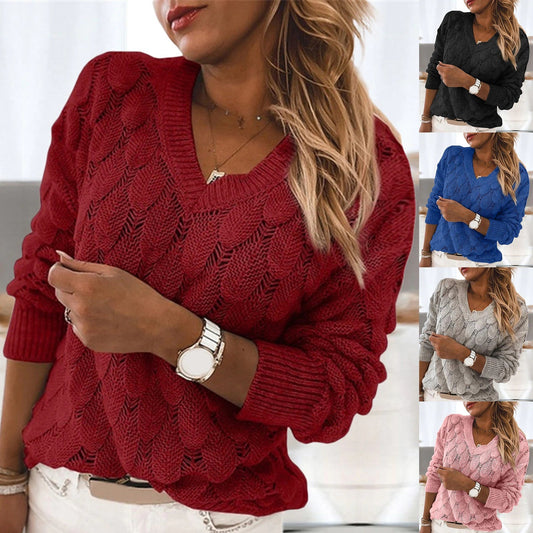 Elli | Damen - Strickpullover - Livezo