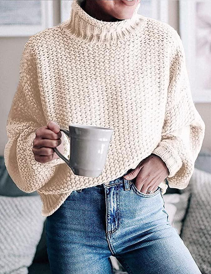 Hannah | Gestrickter Damenpullover - Livezo