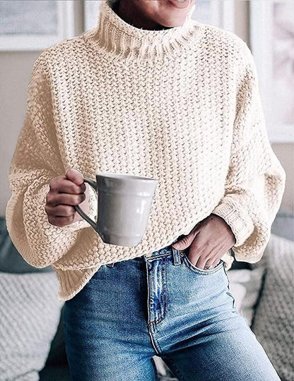 Hannah | Gestrickter Damenpullover - Livezo
