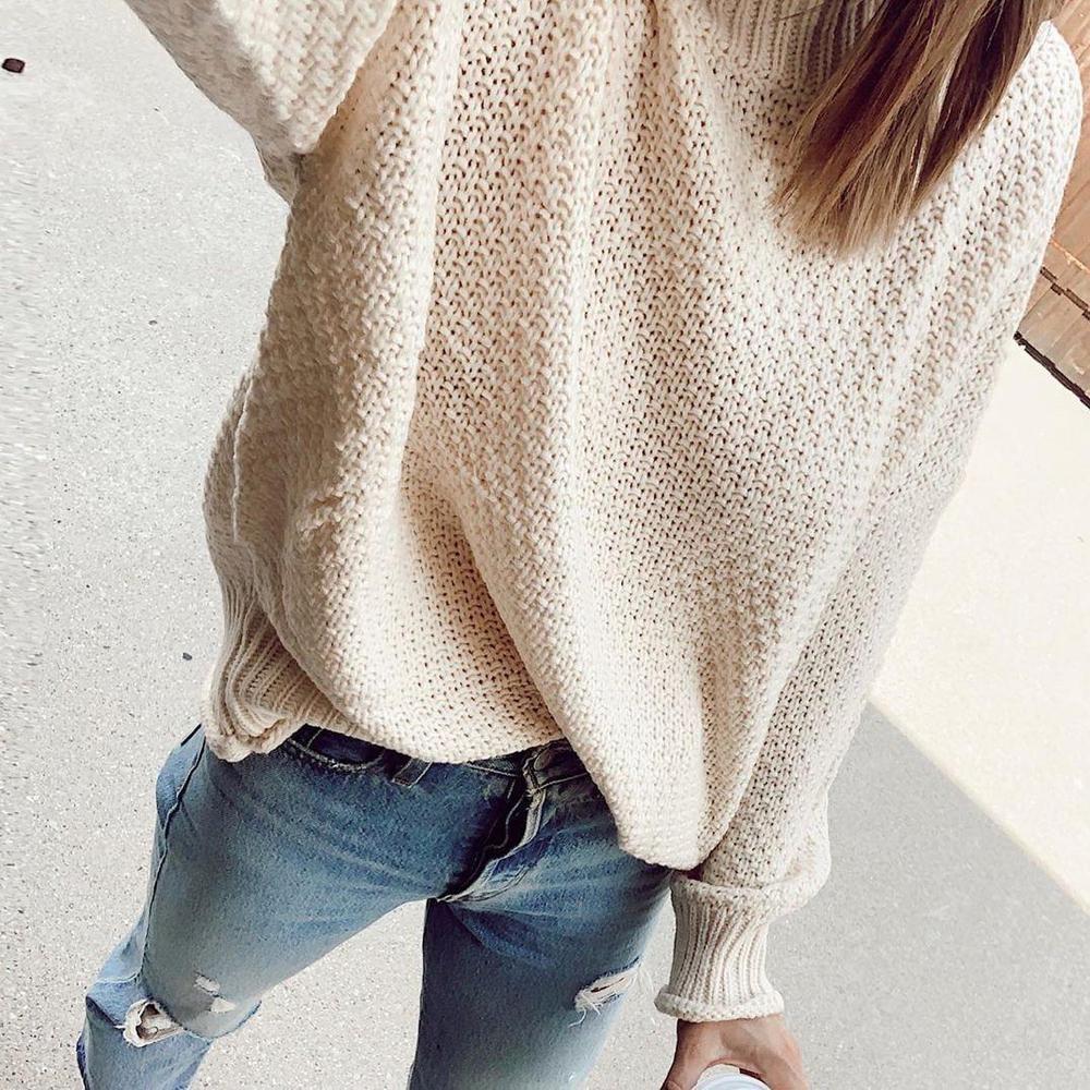 Hannah | Gestrickter Damenpullover - Livezo