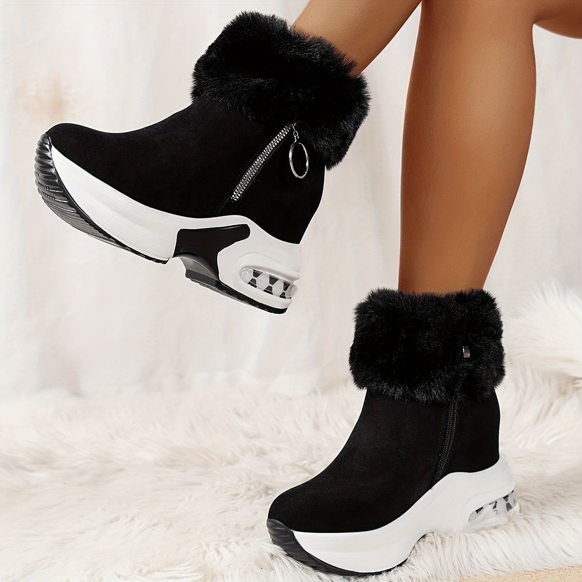 Karyn | Gepolsterte Damenstiefel - Livezo