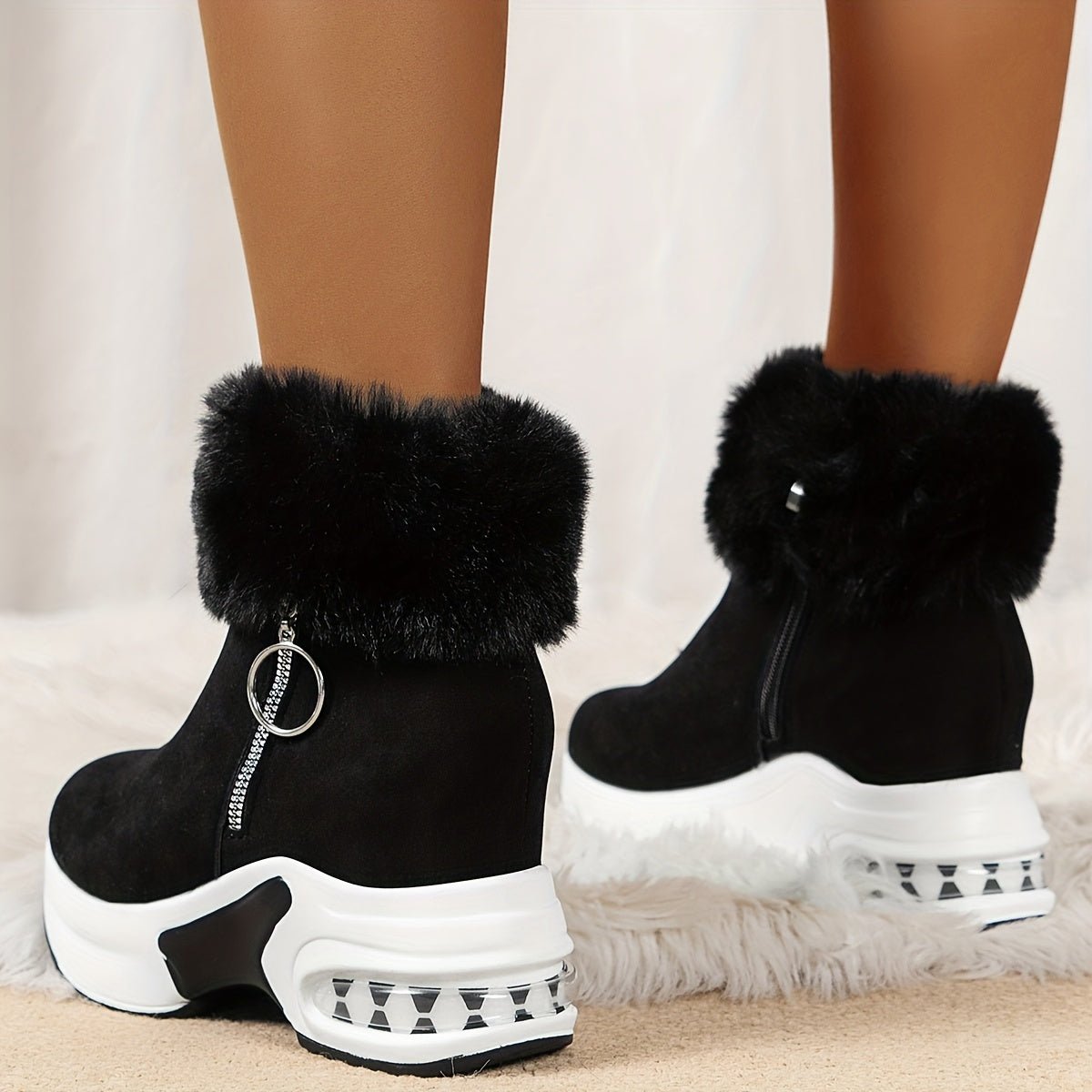 Karyn | Gepolsterte Damenstiefel - Livezo